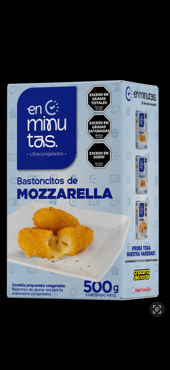 Bastoncitos de Muzzarella 500 gr